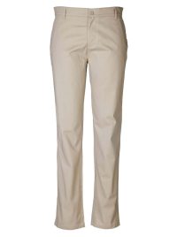 Nathan Chino Flat front - Taupe