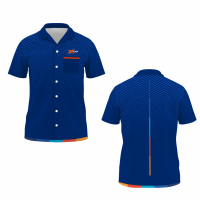 Sublimated Button Down Shirt S/S