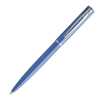 Waterman  Allure Ball Pen Medium Nib Blue Ink - Blue Chrome Trim