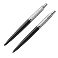 Parker Jotter Bond Street Ball Pen & Pencil Set - Medium Nib - Black Ink