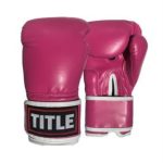 Ladies boxing gloves - pink 8oz - 12oz