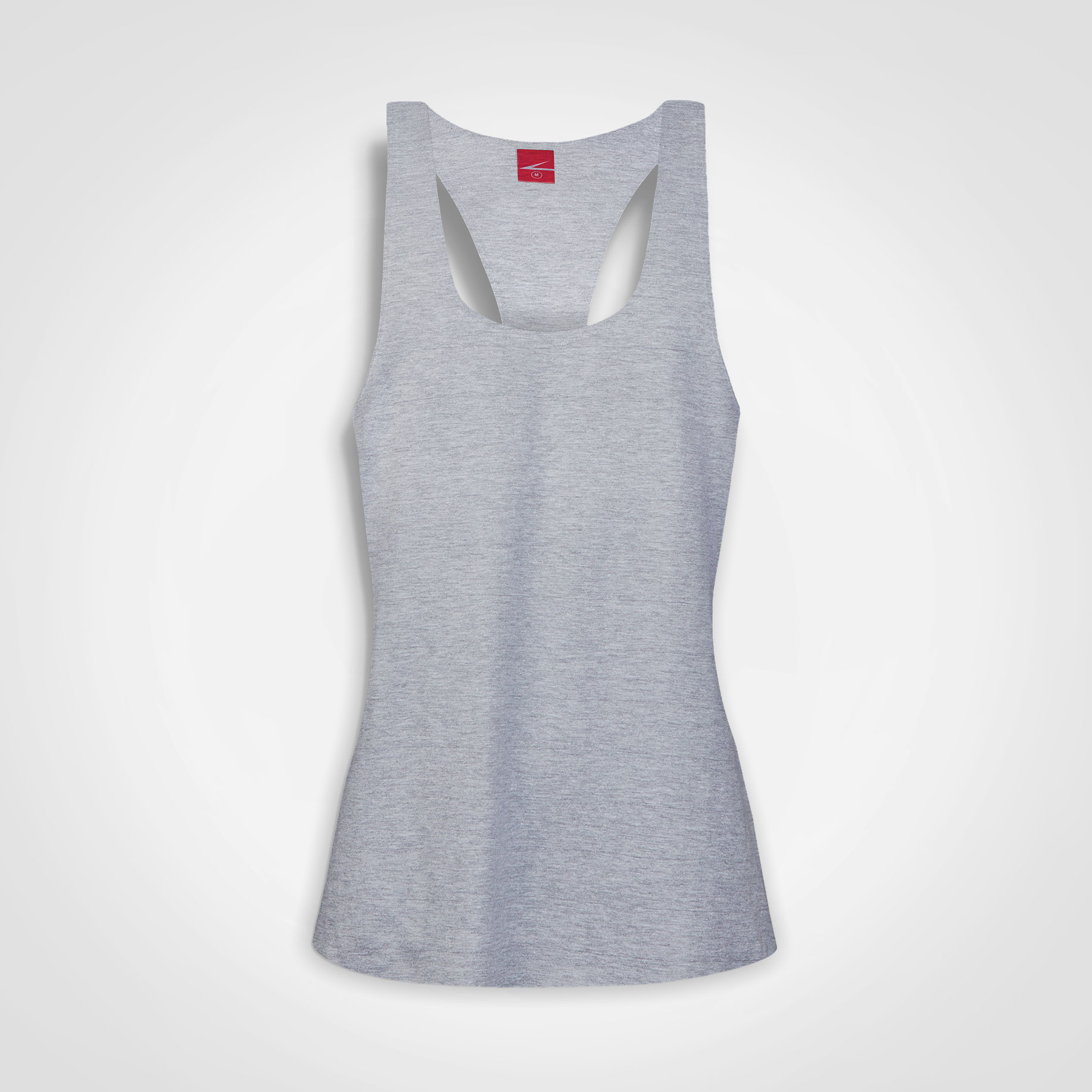 112718-GREY-MELANGE-2xl-Ladies-Raceback-Vest-Grey-Melange