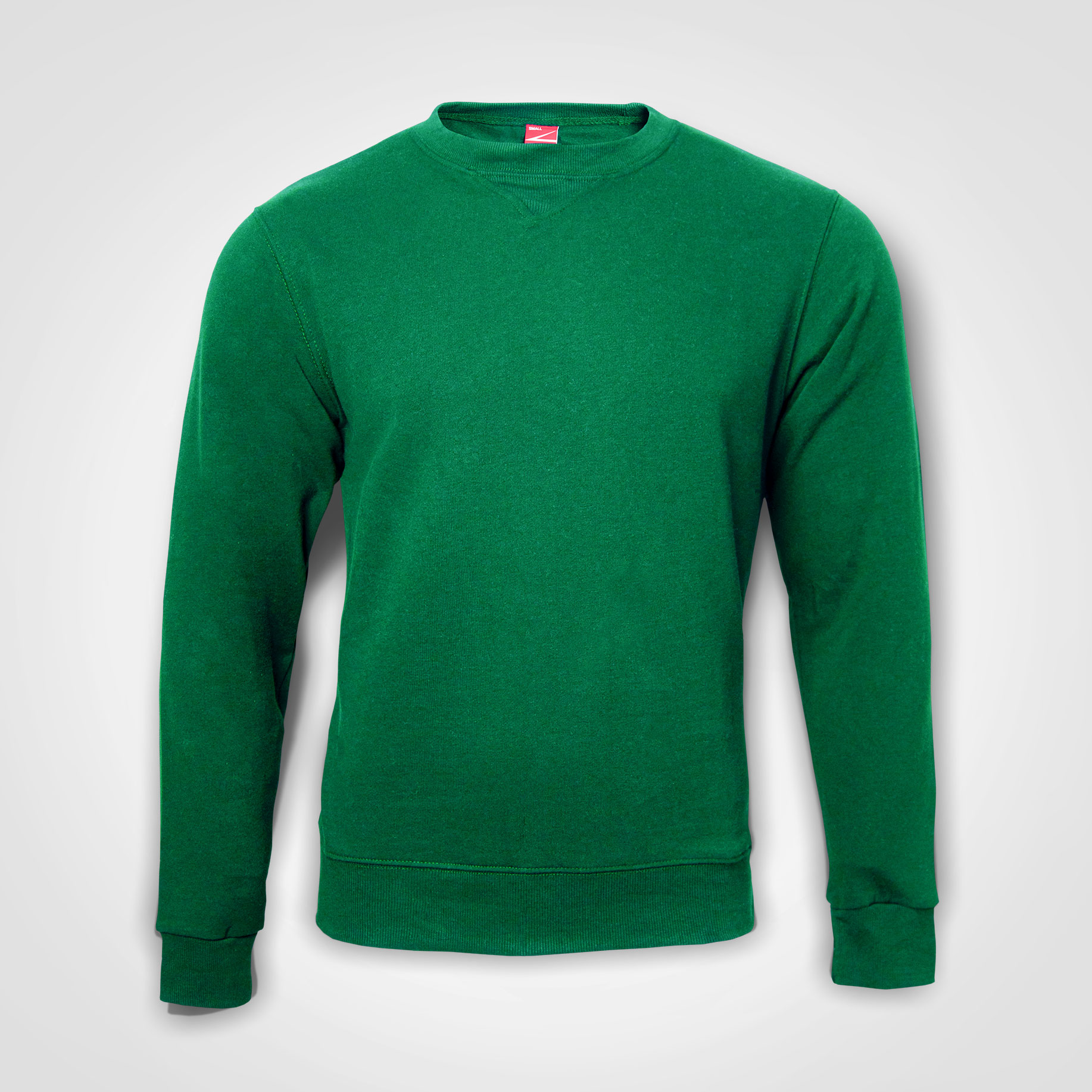 113791-EMERALD-2xl-Basic-crewneck-Sweater-Emerald
