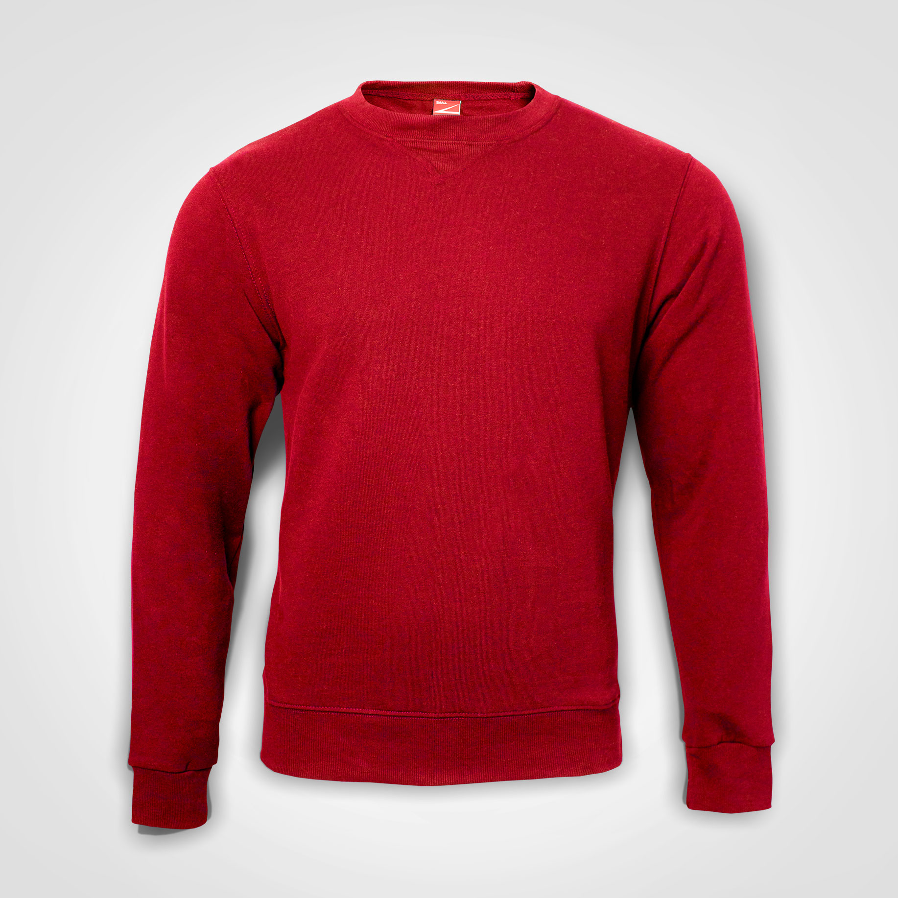 113791-Red-2xl-Basic-crewneck-Sweater-Red