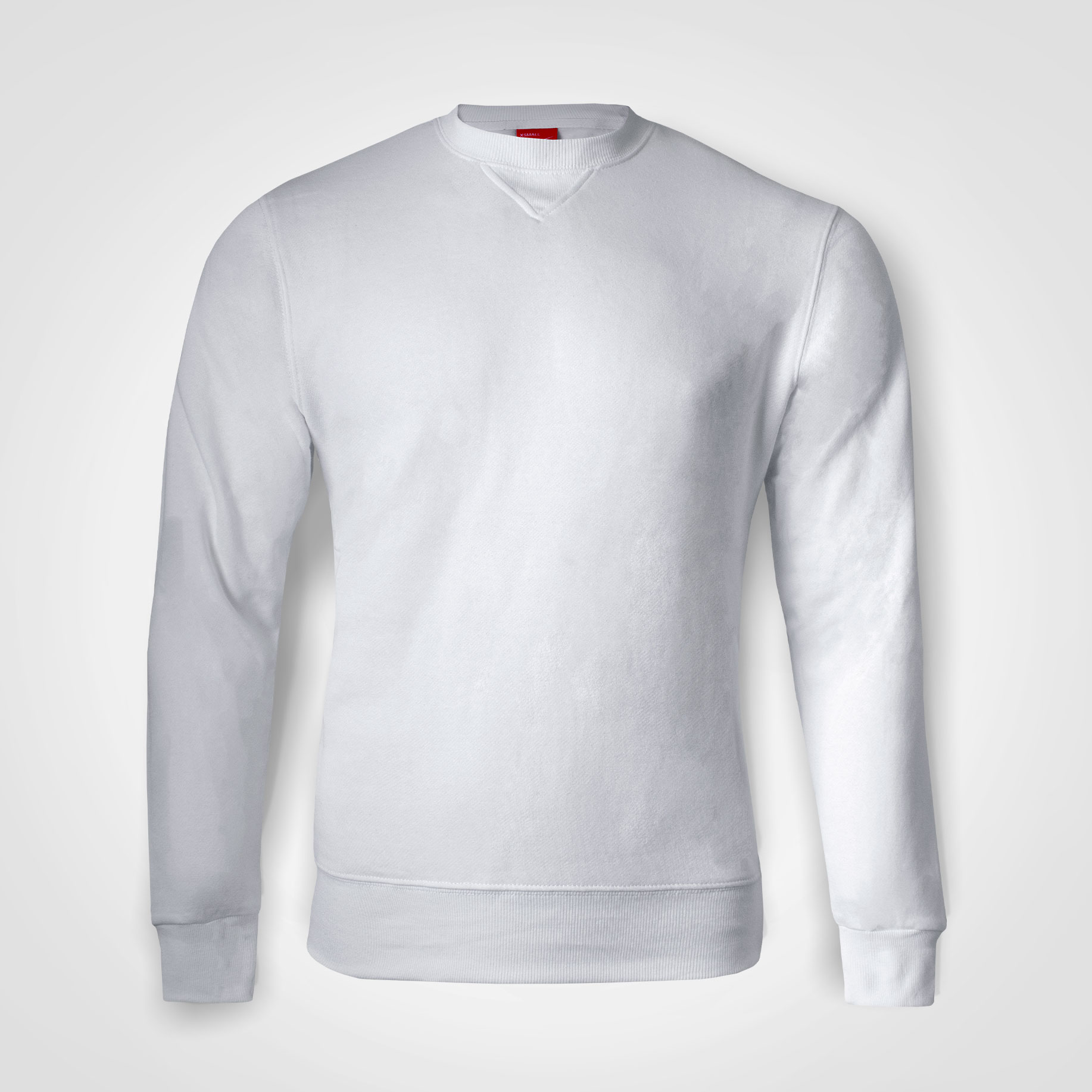 113791-White-2xl-Basic-crewneck-Sweater-White