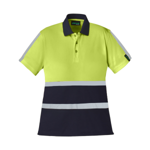 Women's Hi-Vis Two Tone Golfer With Reflective Tape
