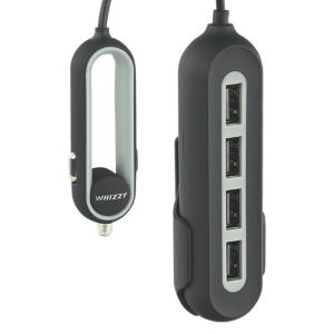 Whizzy 4 Port USB Car Charger