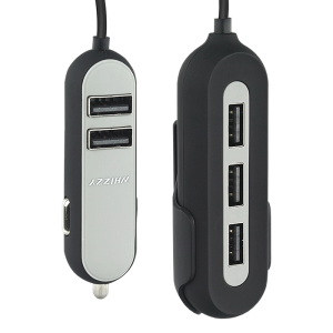 Whizzy 5 Port USB Car Charger