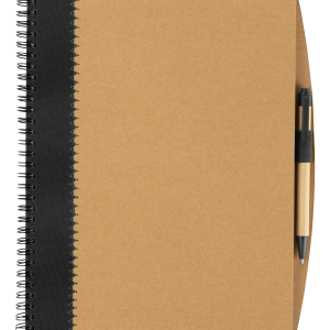 Recycled Cardboard Notebook With Pen