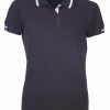 Ladies QD1 Quick Dry Golfer - Charcoal