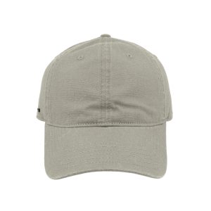 6P Washed Light Canvas Dad Cap