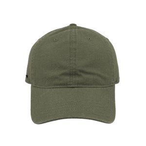 6P Washed Light Canvas Dad Cap