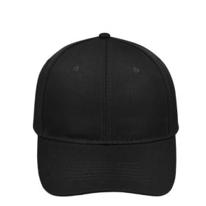 V22600 - 6 Panel Promo Cap - Black