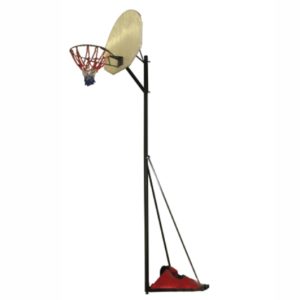 Portable unit (Unit with ring, net, PVC Impermaboard backboard backboard, movable base, PVC sandbag, pole & adjustable height)                                                                  