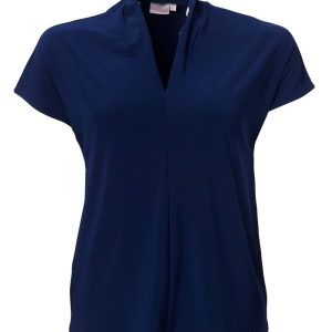 Ruby K232 S/S Blouse - Navy