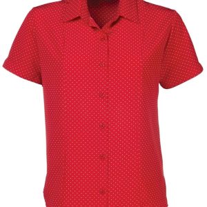 Zoe K222 S/S Blouse - Red