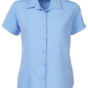 Zoe K225 S/S Blouse - Blue