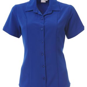 Zoe K225 S/S Blouse - Sapphire