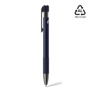 PILA - Recycled Aluminium Ballpoint Pen - Navy Blue