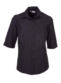 ROL-BQ6-202-BLA-ROL-BQ6-202-BLA Wendy K202 3/4 Blouse - Black