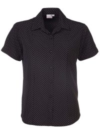 ROL-BZ1-222-BLA-ROL-BZ1-222-BLA Zoe K222 S/S Blouse - Black