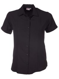 ROL-BZ1-225-BLA-ROL-BZ1-225-BLA Zoe K225 S/S Blouse - Black