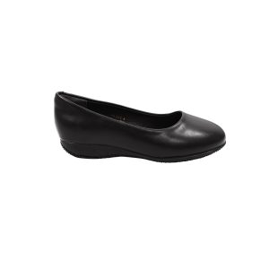 SL004 Ladies Maisie Leatherlike 2.5cm Wedge Shoe